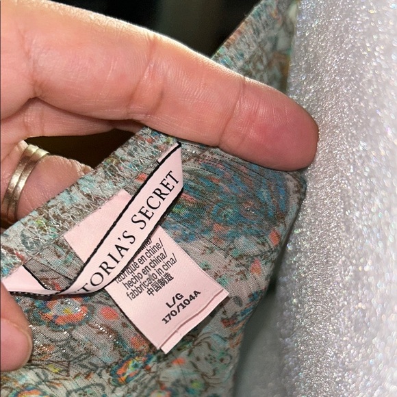 Victoria's Secret Floral Lace-Up Dress - Picture 9 of 9